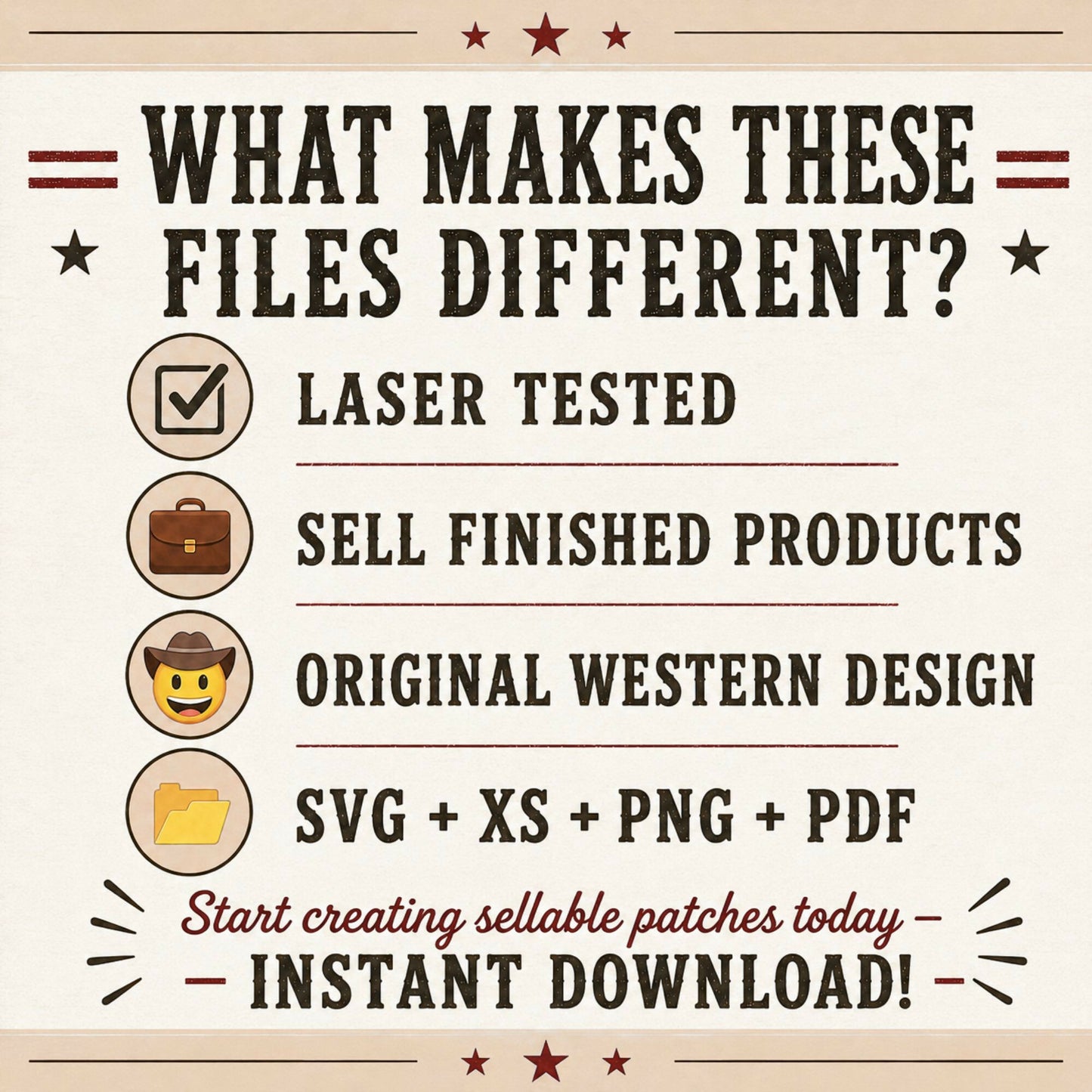 Summer Skull Western Hat Patch SVG Bundle, Longhorn Skull Laser Engraving Files, Cowboy Cowgirl Outlaw Texas XS PDF PNG