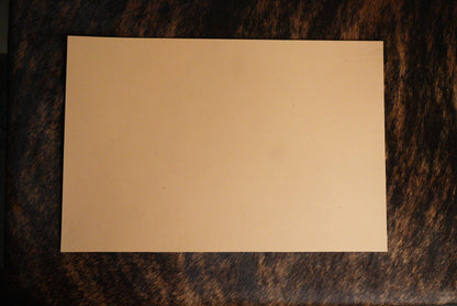 Second Run Jersey Tan Top-Grain-Ledereinsätze (12x18)