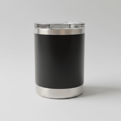 10oz Lowball Tumbler - Black - LoneStar Adhesive