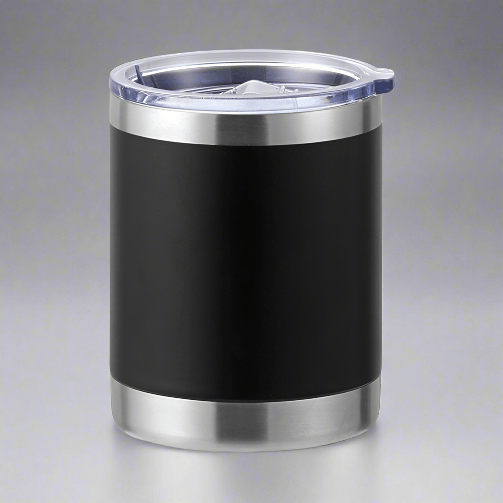 10oz Lowball Tumbler - Black - LoneStar Adhesive