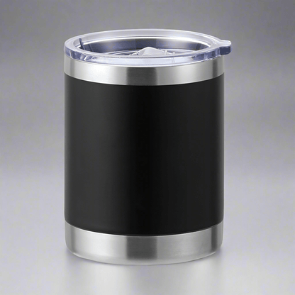 10oz Lowball Tumbler - Black - LoneStar Adhesive