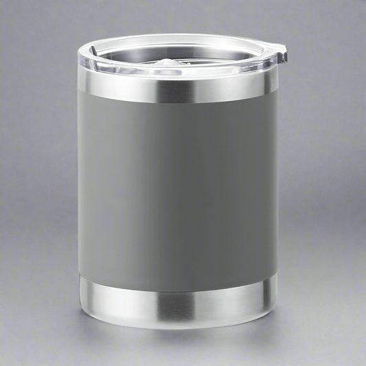 10oz Lowball Tumbler - Gray - LoneStar Adhesive