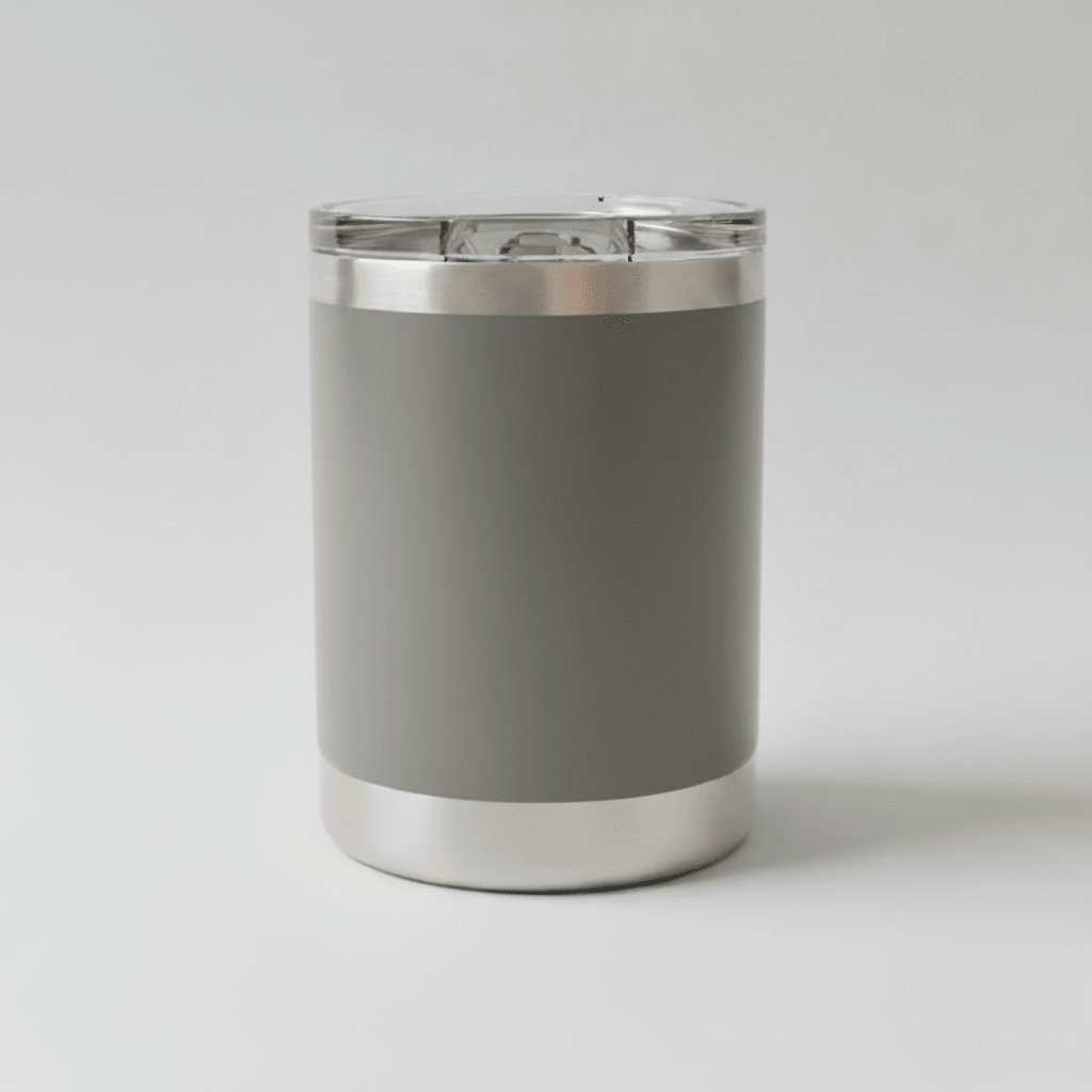 10oz Lowball Tumbler - Gray - LoneStar Adhesive