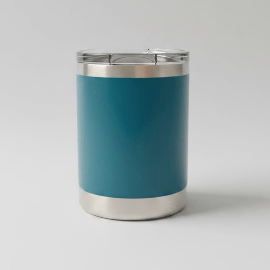 10oz Lowball Tumbler - Midnight Green - LoneStar Adhesive