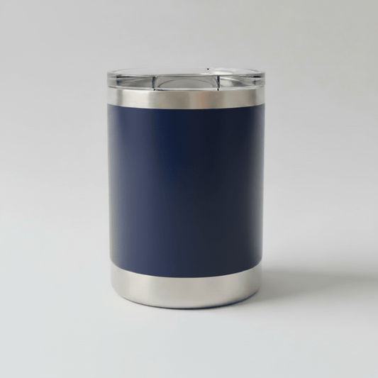 10oz Lowball Tumbler - Navy - LoneStar Adhesive