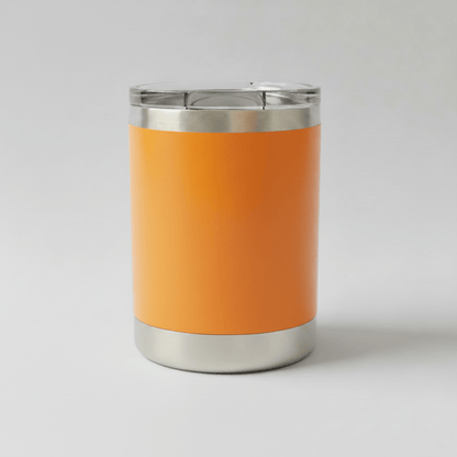 10oz Lowball Tumbler - Orange - LoneStar Adhesive
