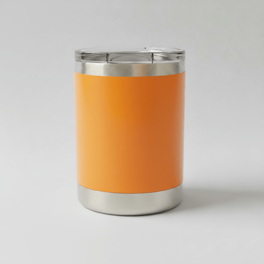 10oz Lowball Tumbler - Orange - LoneStar Adhesive