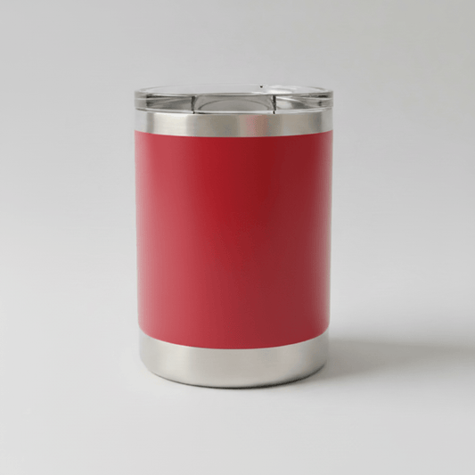 10oz Lowball Tumbler - Red - LoneStar Adhesive