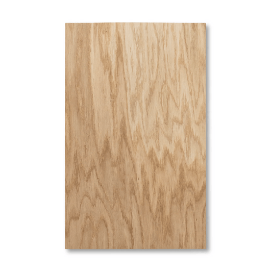1/16" Oak Plywood - 12"x19” - LoneStar Adhesive