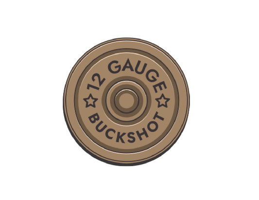 "12 Gauge" UV Printed Patches - LoneStar Adhesive