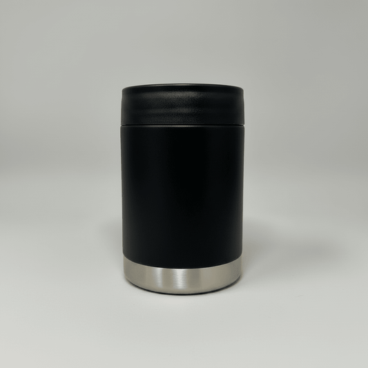 12oz Can Cooler - Black - LoneStar Adhesive