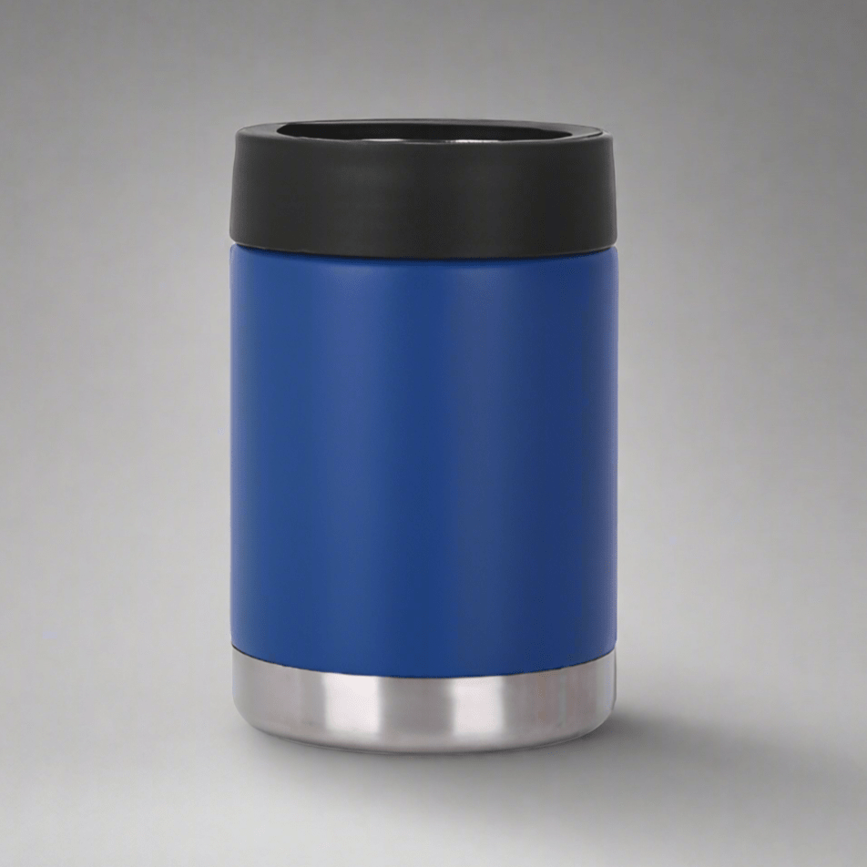 12oz Can Cooler - Blue - LoneStar Adhesive