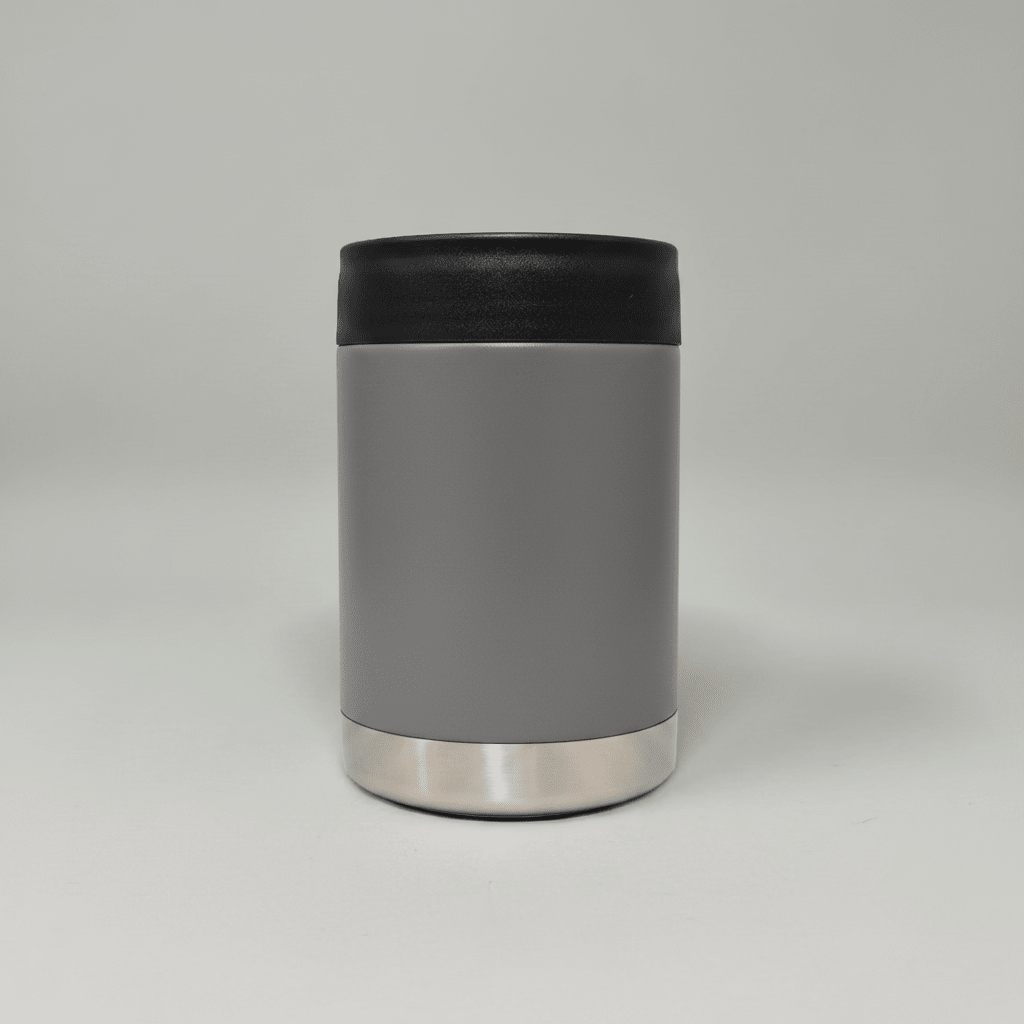 12oz Can Cooler - Gray - LoneStar Adhesive