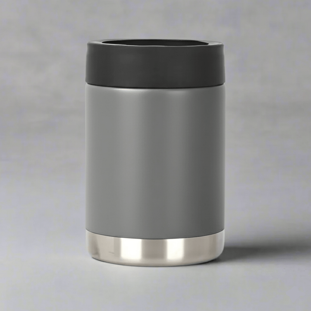 12oz Can Cooler - Gray - LoneStar Adhesive