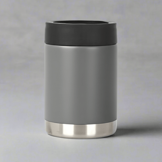 12oz Can Cooler - Gray - LoneStar Adhesive