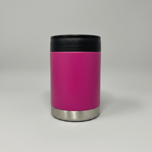 12oz Can Cooler - Magenta - LoneStar Adhesive