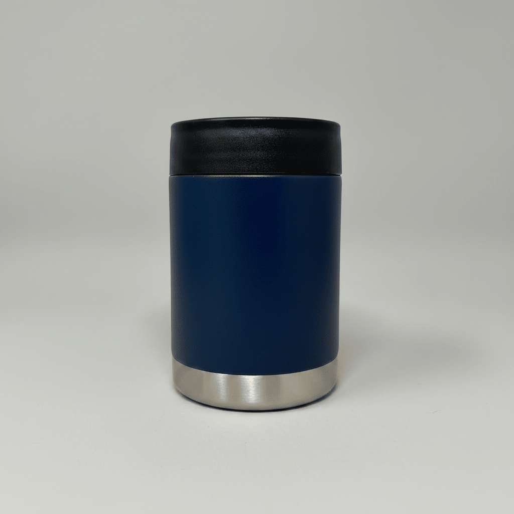 12oz Can Cooler - Navy - LoneStar Adhesive