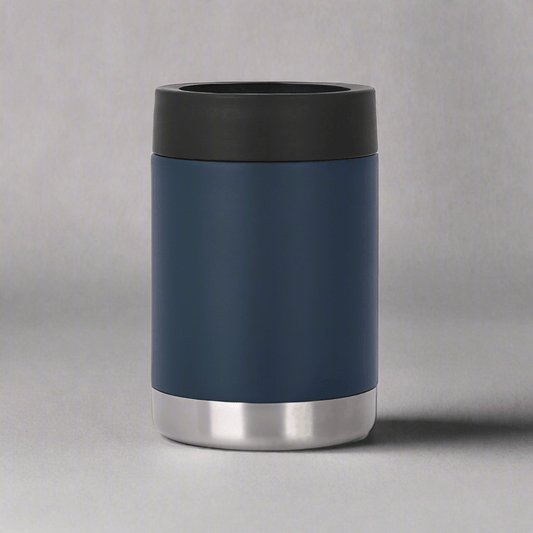 12oz Can Cooler - Navy - LoneStar Adhesive