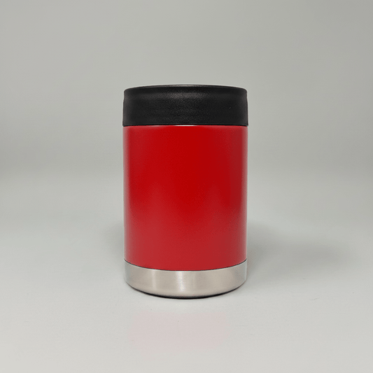 12oz Can Cooler - Red - LoneStar Adhesive