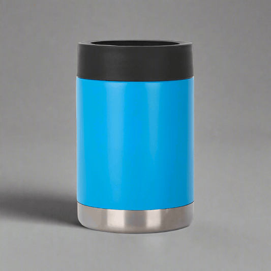 12oz Can Cooler - Sky Blue - LoneStar Adhesive
