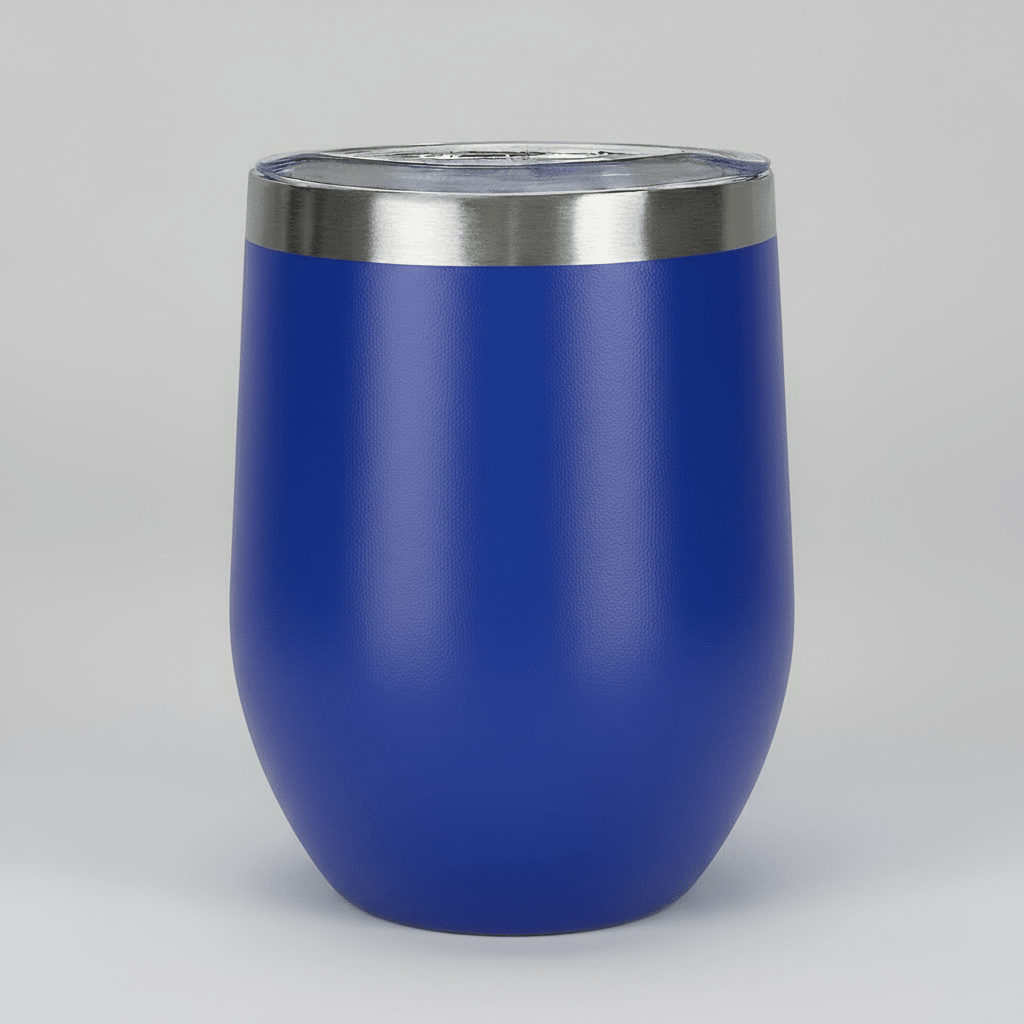 12oz Wine Tumbler - Blue - LoneStar Adhesive
