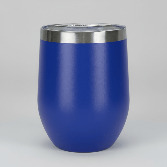 12oz Wine Tumbler - Blue - LoneStar Adhesive