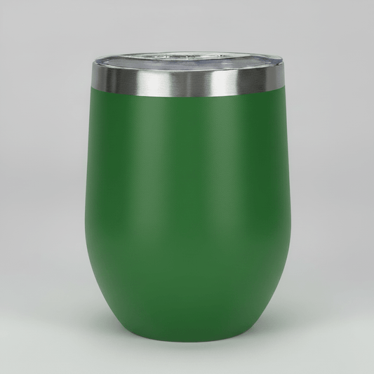 12oz Wine Tumbler - Kelly Green - LoneStar Adhesive