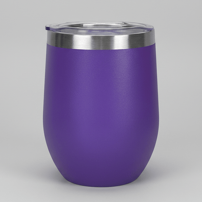 12oz Wine Tumbler - Purple - LoneStar Adhesive