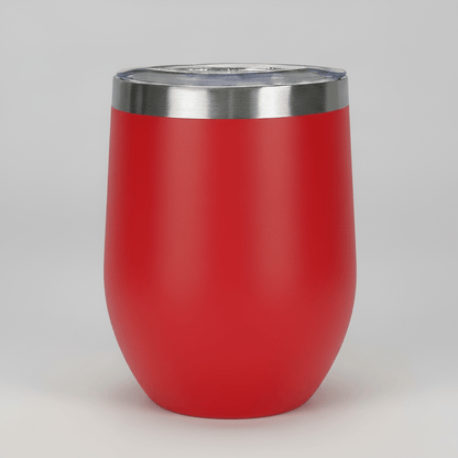 12oz Wine Tumbler - Red - LoneStar Adhesive
