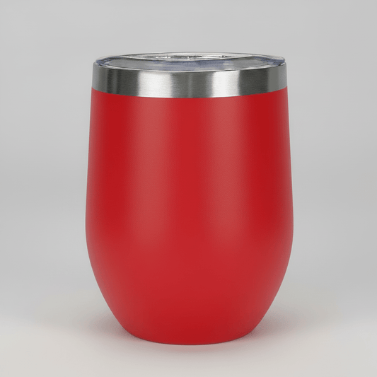 12oz Wine Tumbler - Red - LoneStar Adhesive