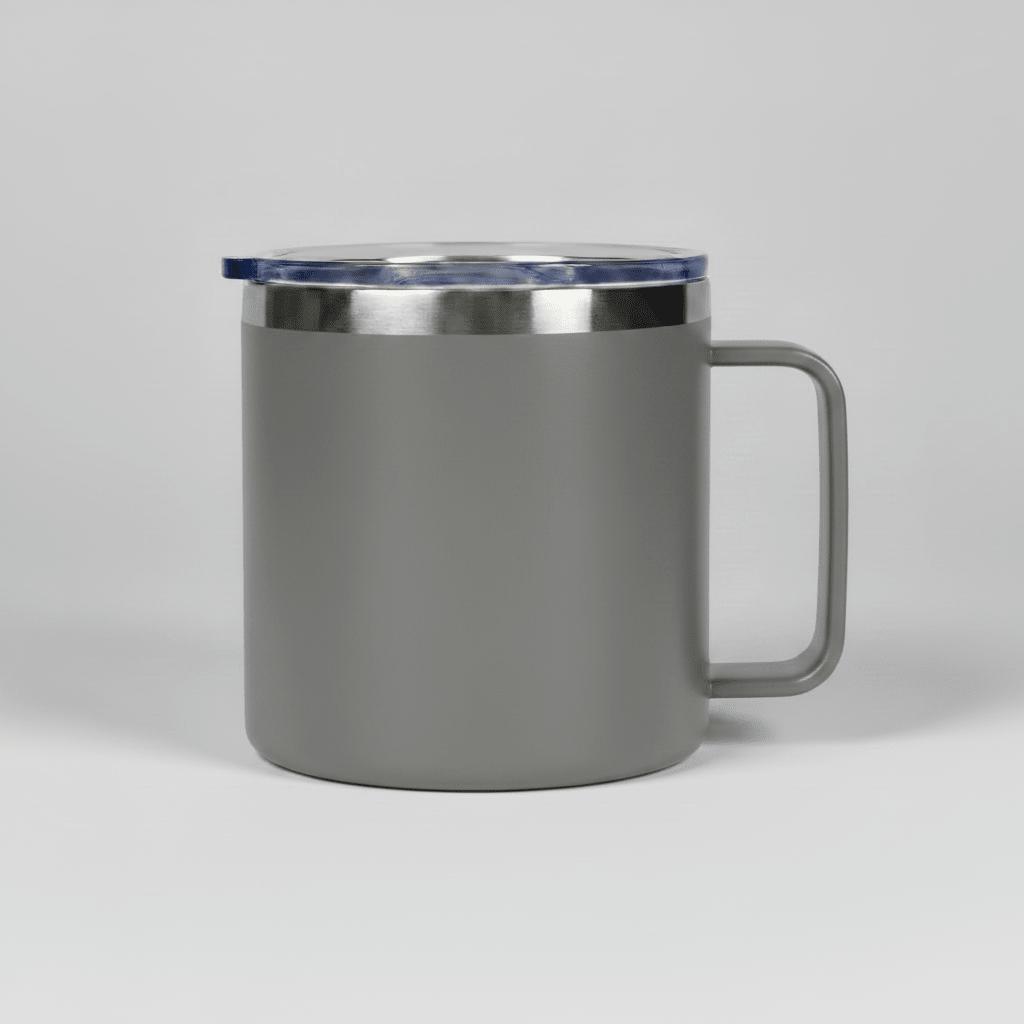 14oz Camping Mug - Gray - LoneStar Adhesive