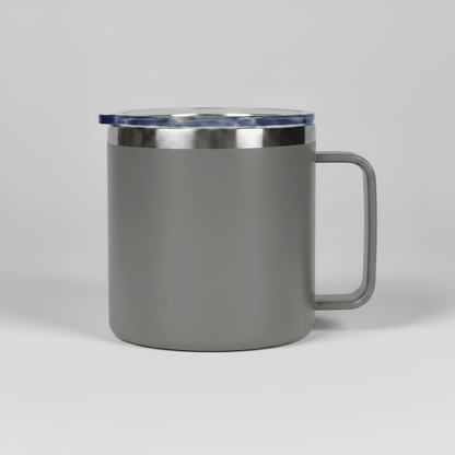 14oz Camping Mug - Gray - LoneStar Adhesive