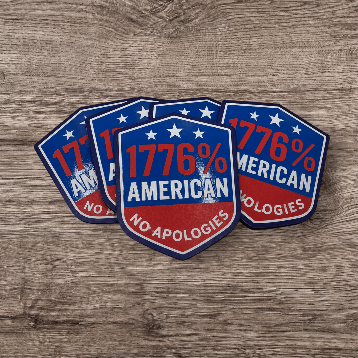 1776% American - UV Printed Patch - LoneStar Adhesive
