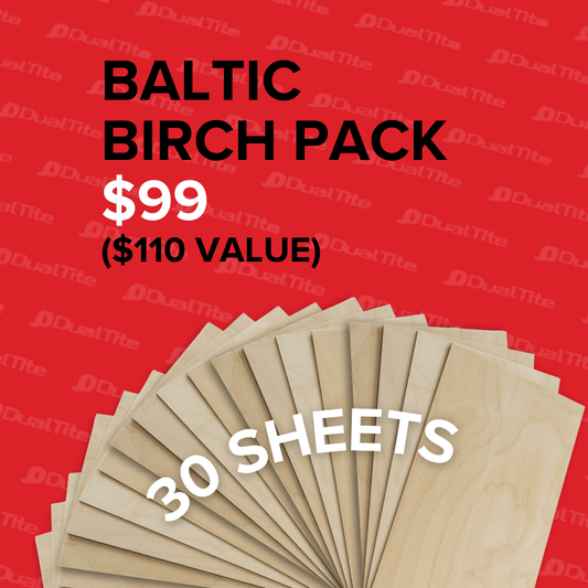 1/8" Baltic Birch 30 Pack - LoneStar Adhesive