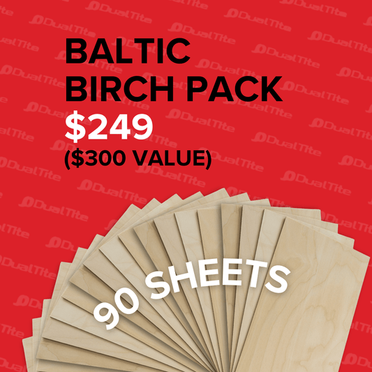 1/8" Baltic Birch 90 Pack - LoneStar Adhesive