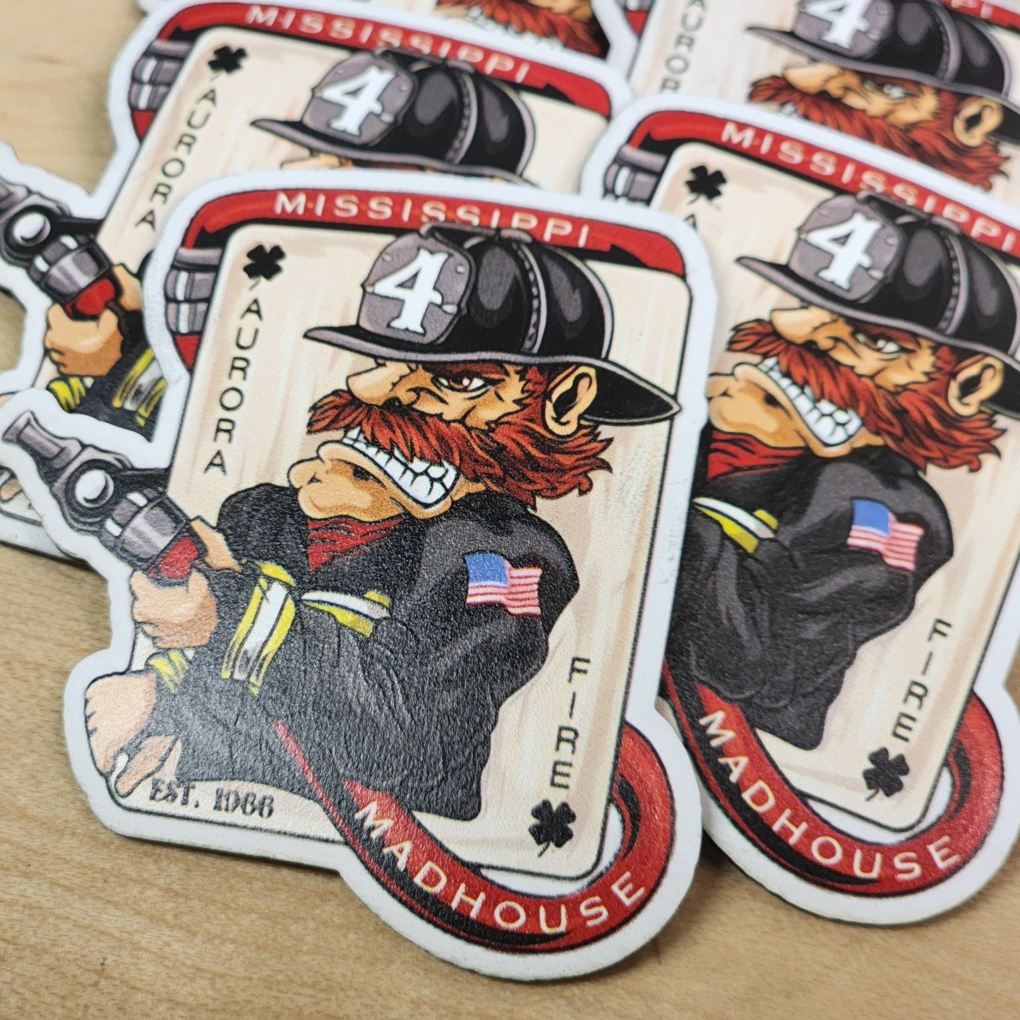 Custom UV Printed Leather or Acrylic Patches - Wholesale Packages