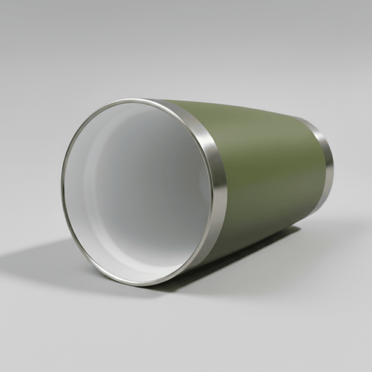 20oz Ceramic Lined Tumbler - Army Green - LoneStar Adhesive