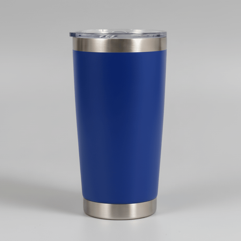 20oz Ceramic Lined Tumbler - Blue - LoneStar Adhesive