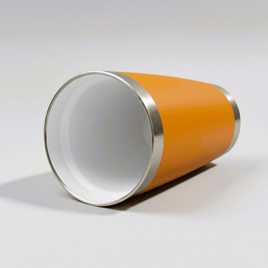 20oz Ceramic Lined Tumbler - Orange - LoneStar Adhesive