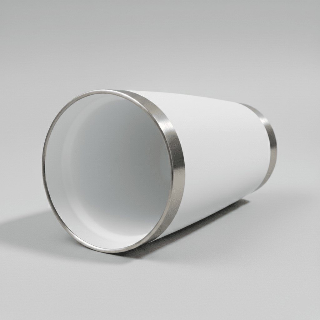 20oz Ceramic Lined Tumbler - White - LoneStar Adhesive