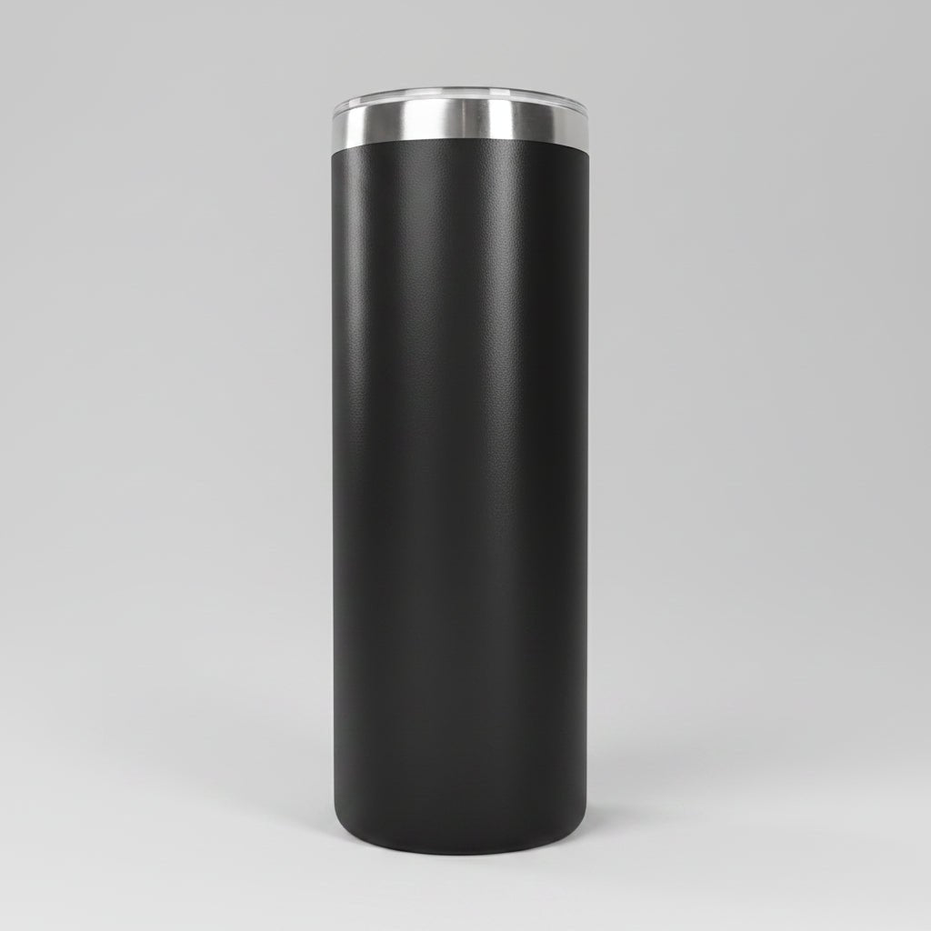 20oz Skinny Tumbler - Black - LoneStar Adhesive