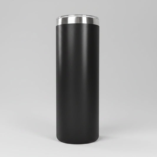 20oz Skinny Tumbler - Black - LoneStar Adhesive