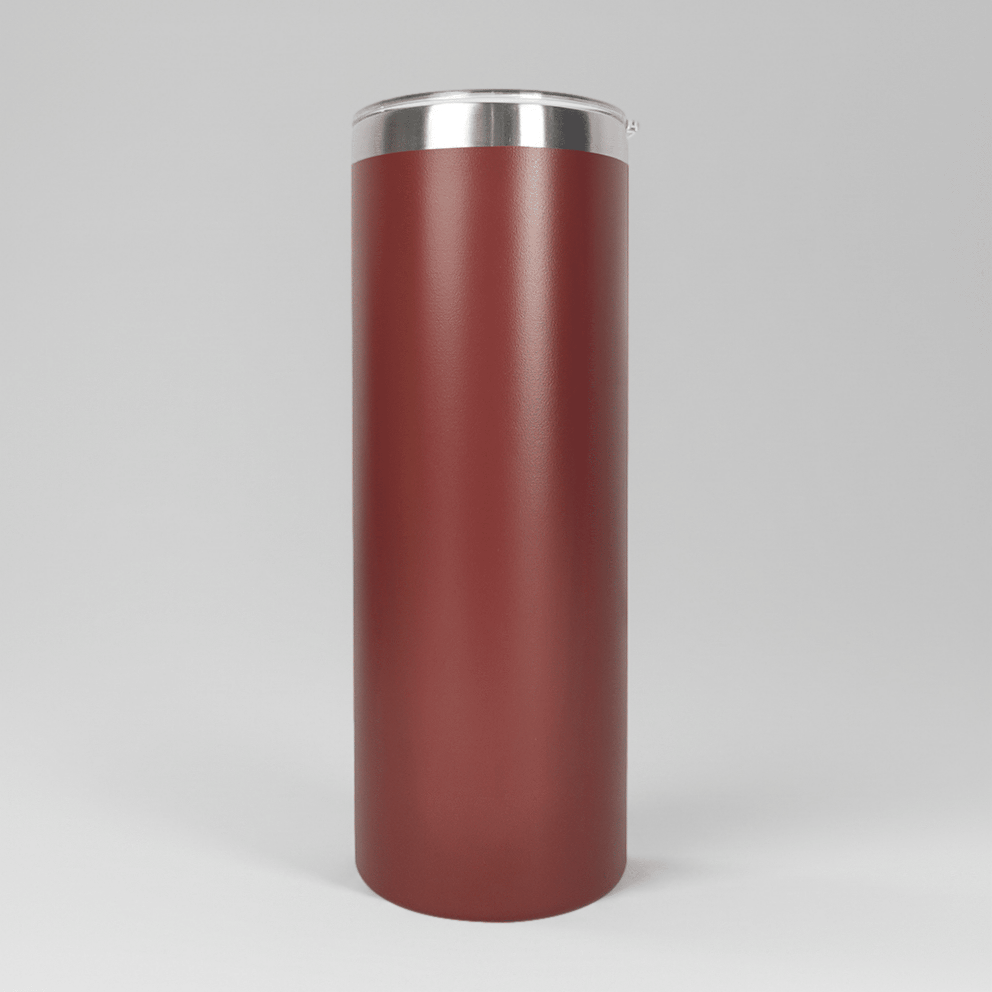 20oz Skinny Tumbler - Maroon - LoneStar Adhesive