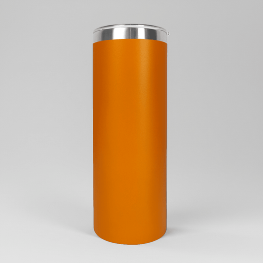 20oz Skinny Tumbler - Orange - LoneStar Adhesive