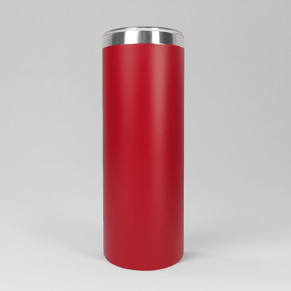 20oz Skinny Tumbler - Red - LoneStar Adhesive