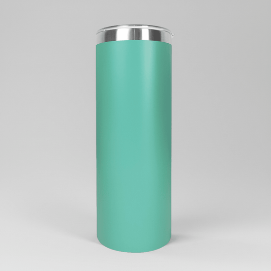 20oz Skinny Tumbler - Seafoam - LoneStar Adhesive