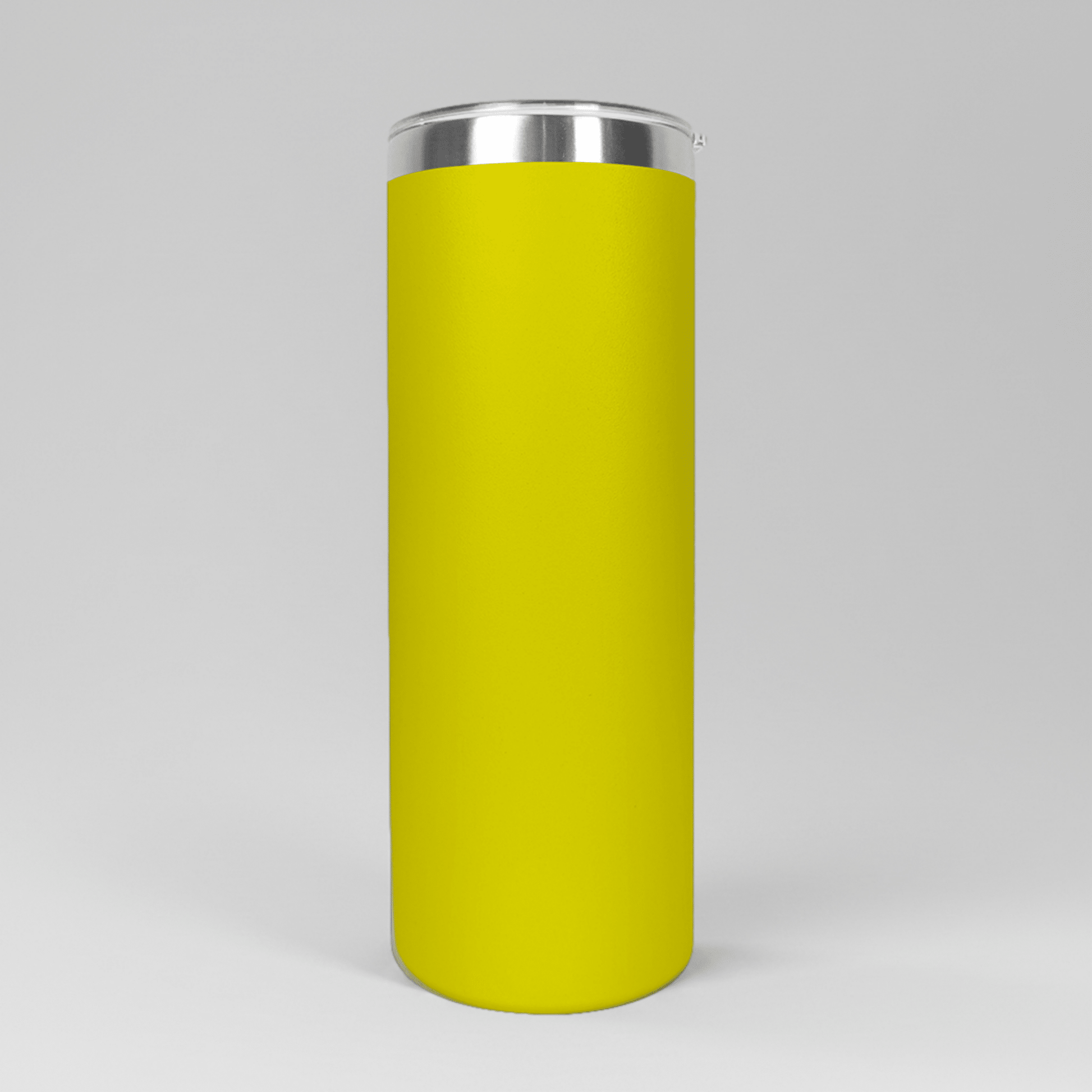 20oz Skinny Tumbler - Yellow - LoneStar Adhesive