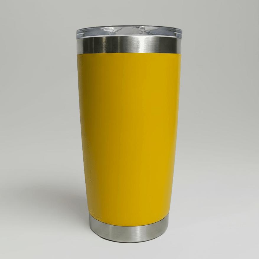 20oz Stainless Tumbler - Goldenrod - LoneStar Adhesive