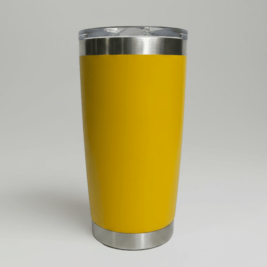 20oz Stainless Tumbler - Goldenrod - LoneStar Adhesive