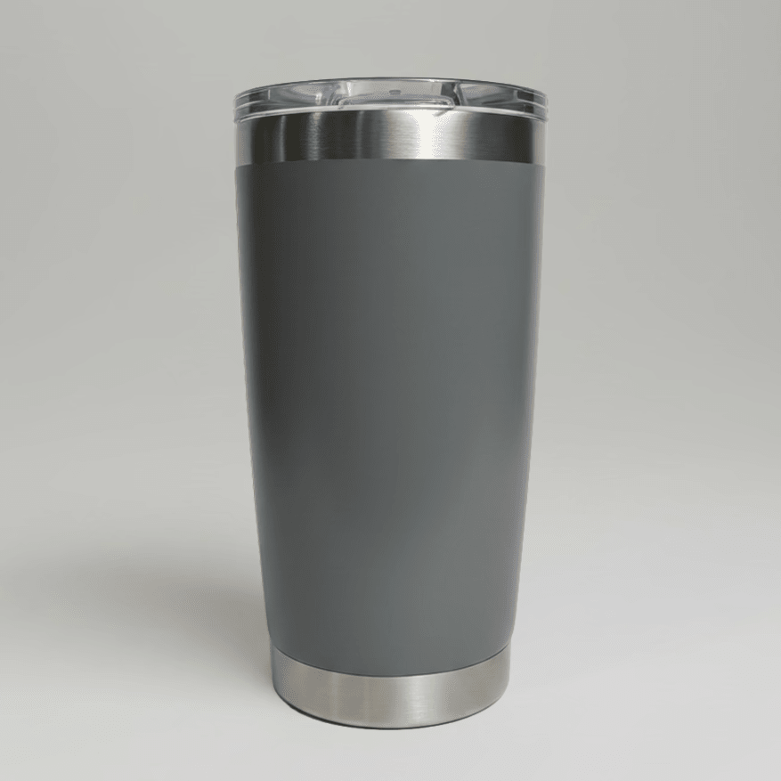 20oz Stainless Tumbler - Gray - LoneStar Adhesive